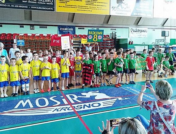 Turniej piłki nożnej krośnieńskich Przedszkoli