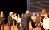 Uroczystość wręczenia nagród dla najlepszych uczniów