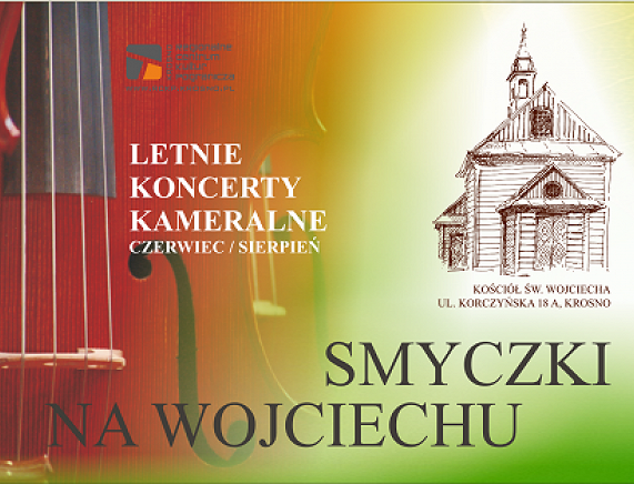 Smyczki na Wojciechu- plakat