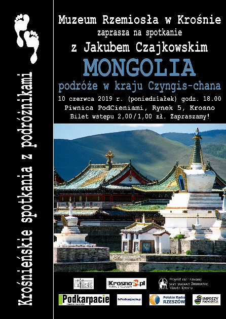 Krośnieńskie spotkania z podróżnikami - tym razem „Mongolia – podróże w kraju Czyngis-chana” - zdjęcie w treści  nr 1