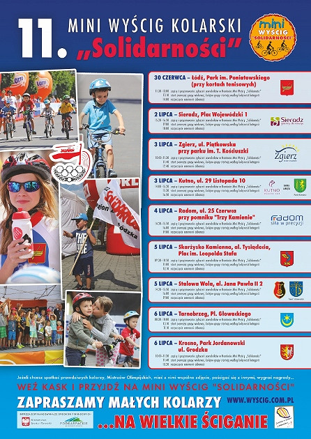 MINI WYŚCIG KOLARSKI „SOLIDARNOŚCI” – ETAP KROSNO - zdjęcie w treści