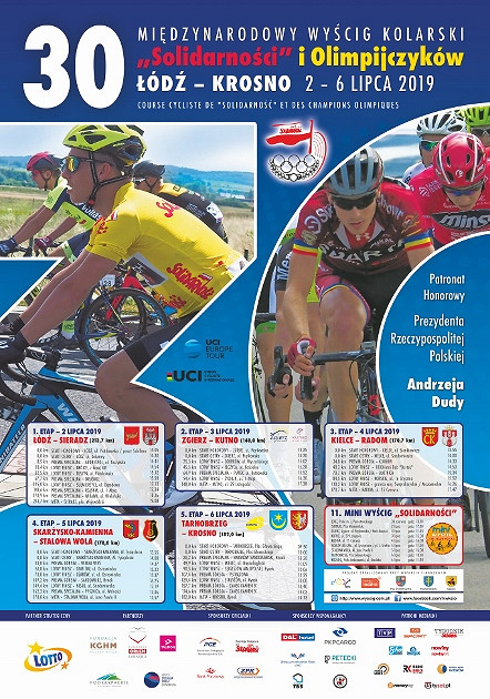 30. Międzynarodowy Wyścig Kolarski „Solidarności” i Olimpijczyków - zdjęcie w treści
