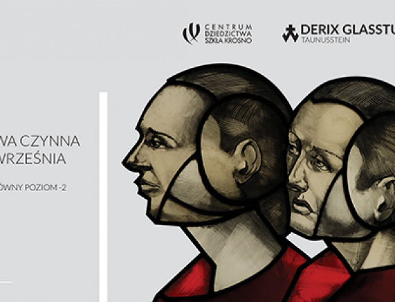 Zaproszenie na wystawę witrażu w CDS