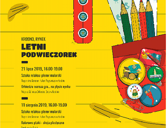 Letni podwieczorek plakat