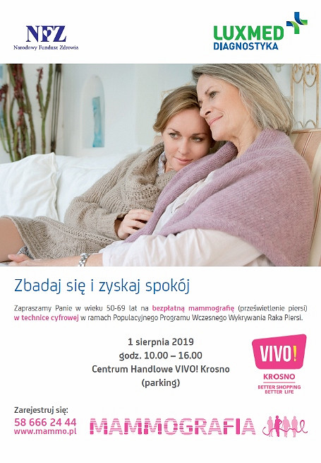 Mobilna pracownia mammograficzna LUX MED zaprasza na badania - zdjęcie w treści