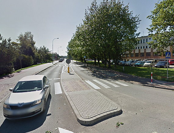 Ulica Witosa w Krośnie