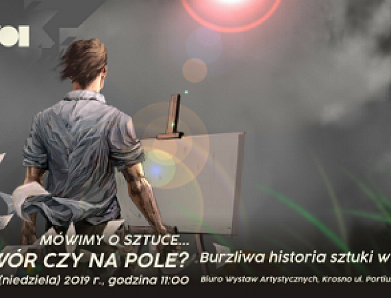 Plakat wydarzenia w BWA