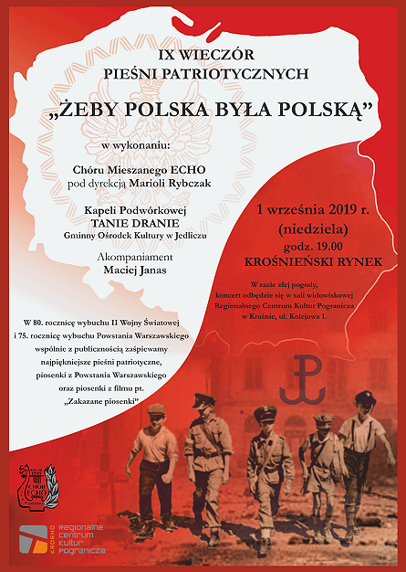 IX WIECZÓR PIEŚNI PATRIOTYCZNYCH „ŻEBY POLSKA BYŁA POLSKĄ” - zdjęcie w treści 