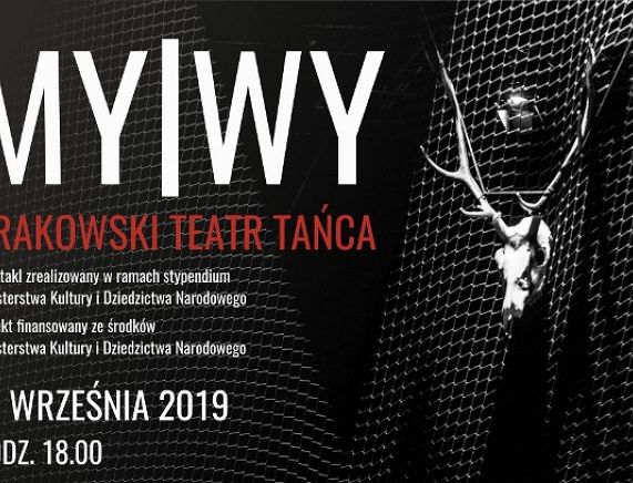 Plakat spektaklu My I Wy