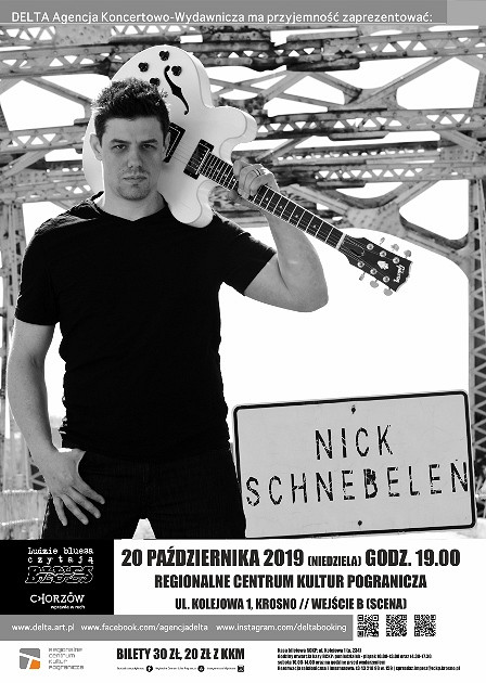 KONCERT ZA KURTYNĄ: NICK SCHNEBELEN - zdjęcie w treści