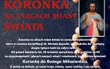 Plakat Koronka na ulicach miast świata