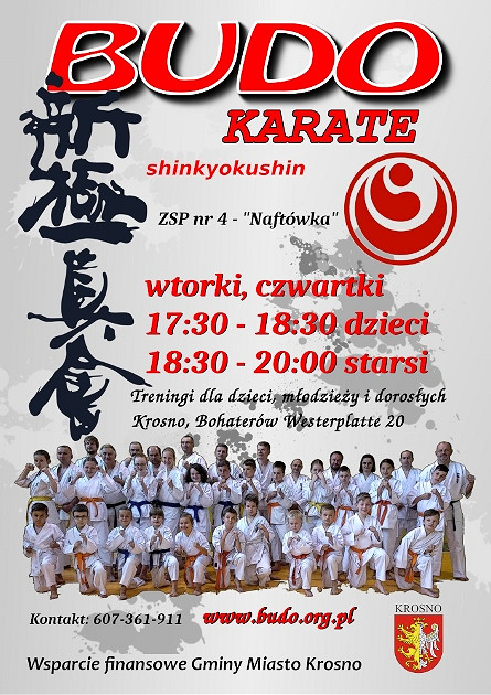 Klub Sportowy BUDO zaprasza na treningi - zdjęcie w treści 