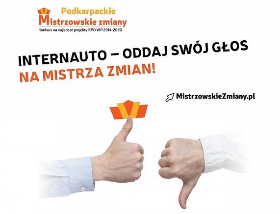 Grafika konkursu „Podkarpackie. Mistrzowskie zmiany”