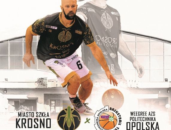 Plakat meczu koszykówki