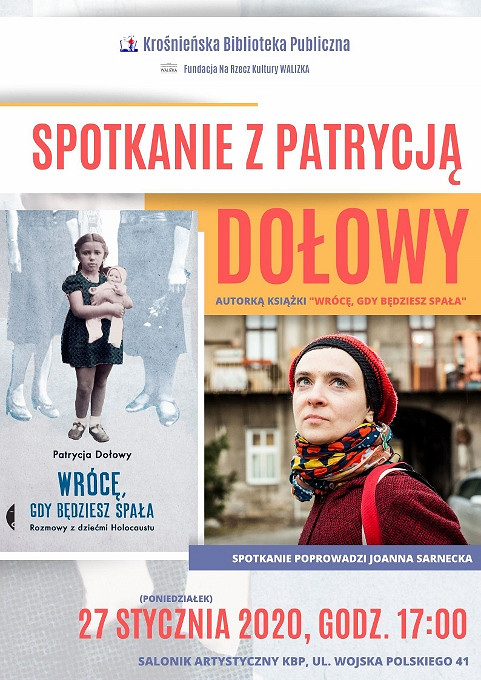 Spotkanie z Patrycją Dołowy – autorką książki „Wrócę, gdy będziesz spała”… - zdjęcie w treści