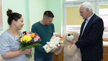 Jan Pilawski - pierwszy Krośnianin urodzony w 2020 r. - zdjęcie w treści  nr 1