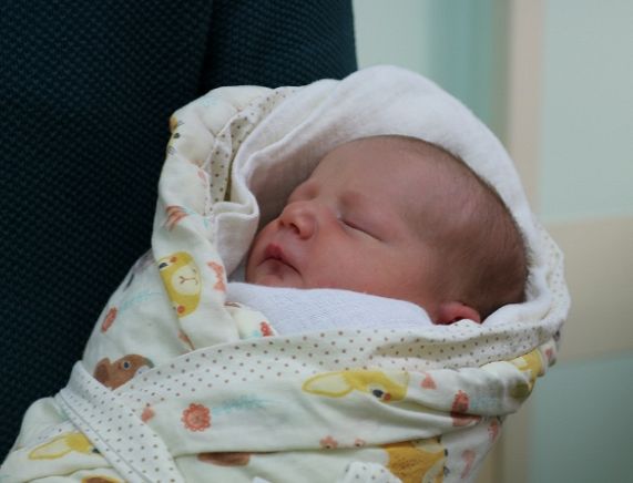 Jan Pilawski - pierwszy Krośnianin urodzony w 2020 r.