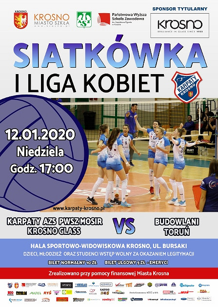 Kolejny mecz Karpatek w niedzielę (12.01) o godz. 17.00 - zdjęcie w treści 