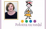 Grafika - Położna na medal