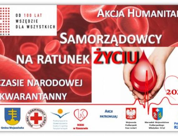 Grafika - AKCJA HUMANITARNA SAMORZĄDOWCY NA RATUNEK ŻYCIU
