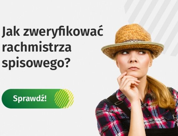 Grafika - Jak zweryfikowć rachmistrza spisowego