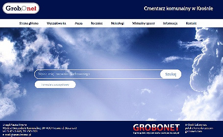 Nie wiesz gdzie dokładnie jest grób, który chcesz odwiedzić? Skorzystaj z wyszukiwarki GROBONET - zdjęcie w treści nr 1