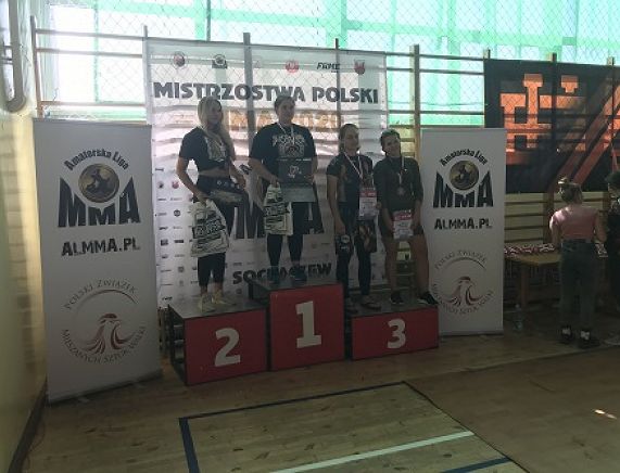 Zawodniczka MMAKrosno Vice-Mistrzem Polski