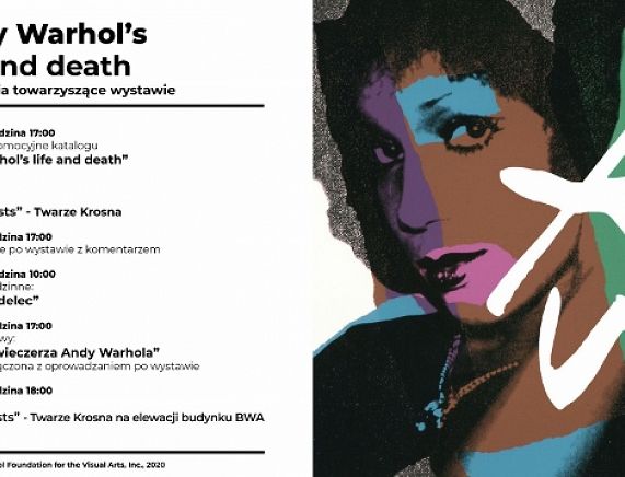 Plakat wystawy Andy Warchol