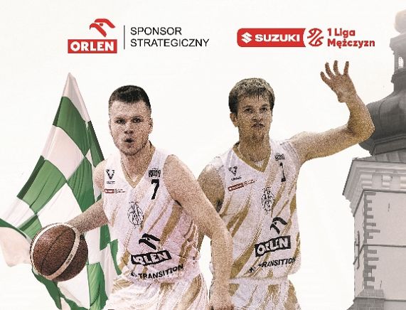 Plakat meczu Miasto Szkła Krosno - KS Księżak Łowicz