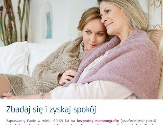 Plakat - badania mammograf