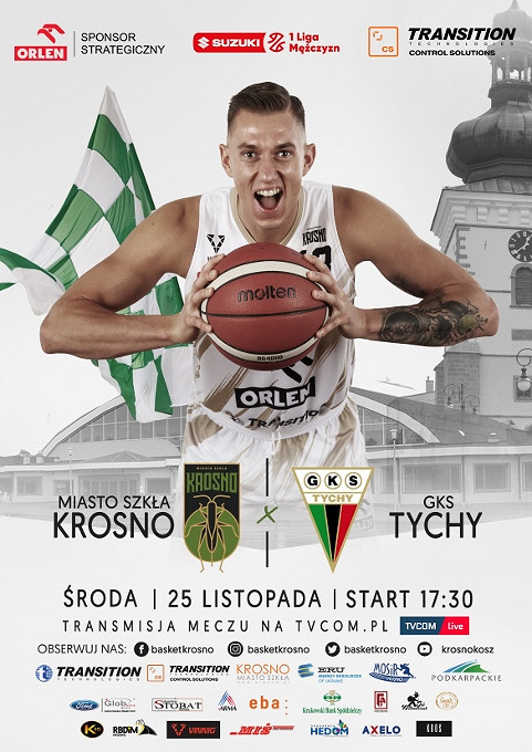 Miasto Szkła Krosno - GKS Tychy (Suzuki 1 Liga Mężczyzn) - zdjęcie w treści