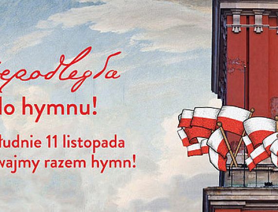 Grafika - Niepodległa do hymnu