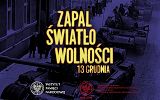 Grafika - Akcja "Ofiarom stanu wojennego. Zapal światło wolności”