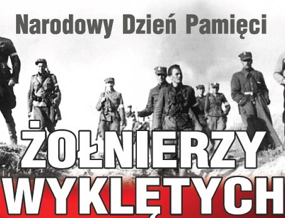 Plakat Narodowego Dnia Pamięci Żołnierzy Wyklętych