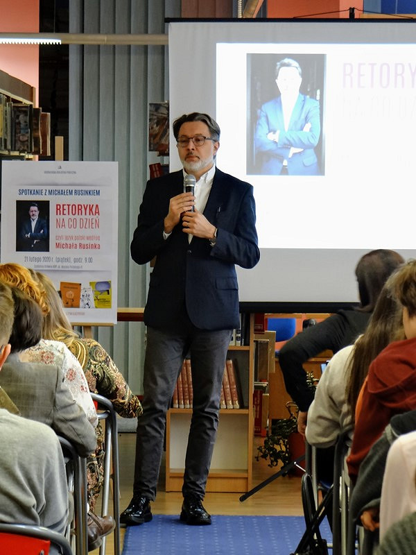 Michał Rusinek w Międzynarodowym Dniu Języka Ojczystego o języku polskim, retoryce i 