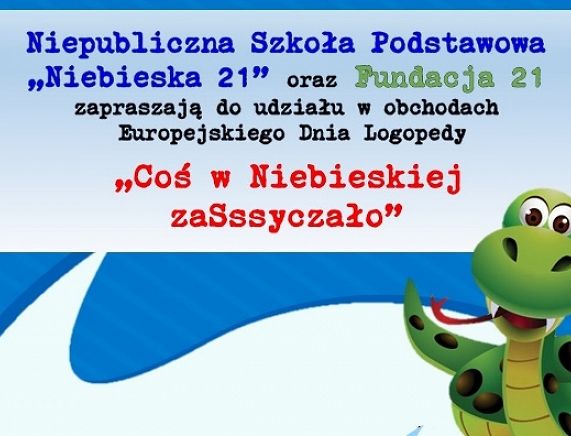Plakat Eurpejskiego Dnia Logopedy