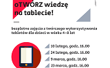 Plakat - oTWÓRZ wiedzę na tablecie!