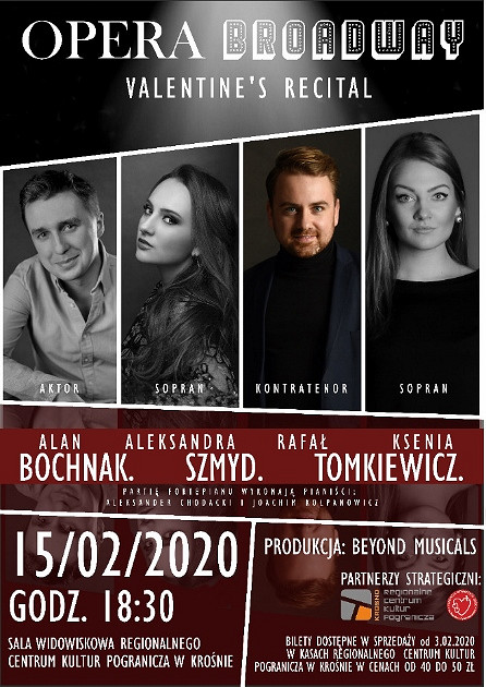 Opera Broadway Recital! Bochnak. Szmyd. Tomkiewicz - koncert charytatywny - zdjęcie w treści