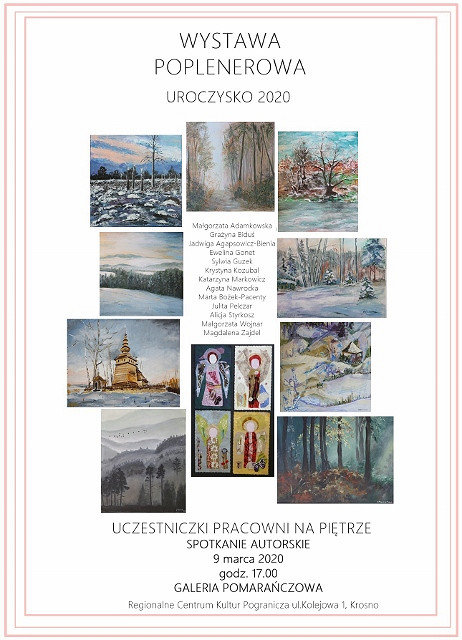 Wystawa poplenerowa UROCZYSKO 2020 - zdjęcie w treści 