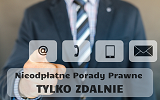 Grafika - nieodpłatne porady prawne tylko zdalnie