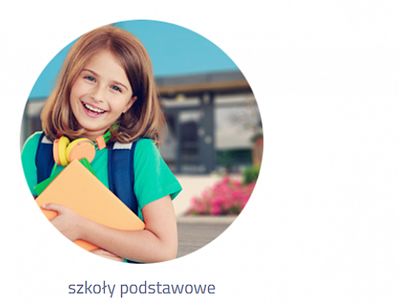 Grafika strony Nabór - szkoły podstawowe