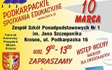 Plakat Podkarpackich Spotkań Edukacyjnych 2020