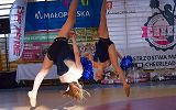 Cheerleaderki Fragolin MOSiR Krosno na Mistrzostwach Małopolski