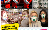 Grafika - VIVO! Krosno aktywnie wspiera służby medyczne oraz wolontariuszy w walce z koronawirusem