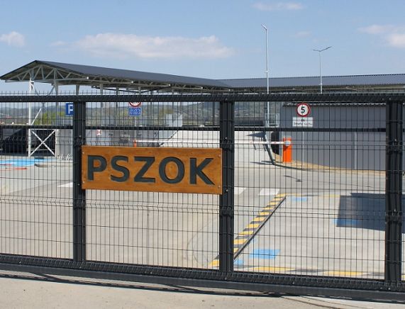 Brama wjazdowa PSZOK