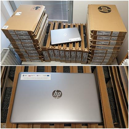 Nowe laptopy do nauki zdalnej dla najbardziej potrzebujących uczniów - zdjęcie w treści  nr 1