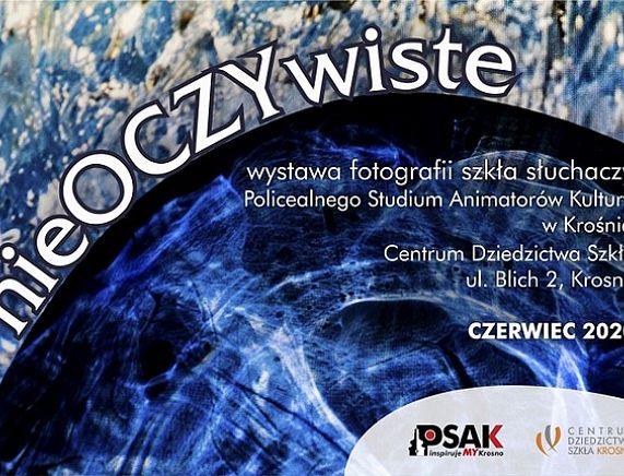Plakat wystawy nieOCZYwiste