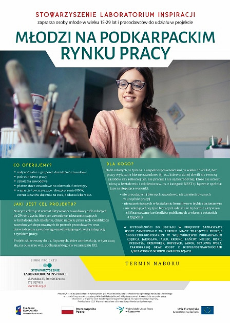 II NABÓR KANDYDATÓW DO PROJEKTU „MŁODZI NA PODKARPACKIM RYNKU PRACY” - zdjęcie w treści