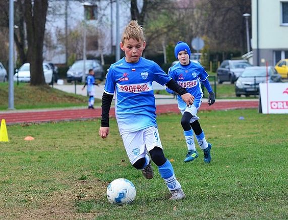 Zawodnik Beniaminka w biegu