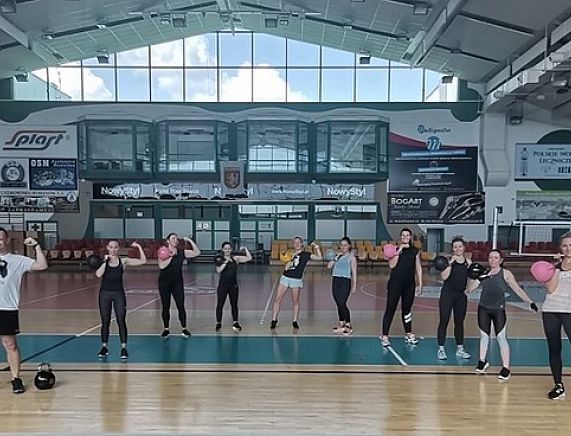 Trening Kettelbell z Małgorzatą Albin 5- krotną Mistrzynią Świata